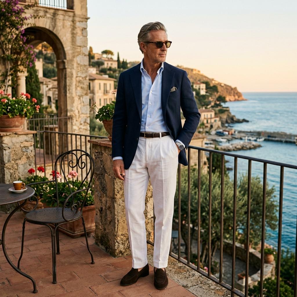 The Quiet Power of Proportion: Why the Navy Blazer and White Trouser Define 2026
